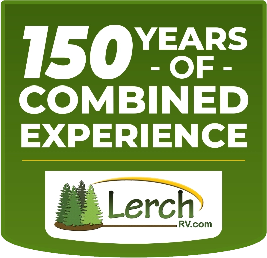 Lerch RV 150 Years Service Logo