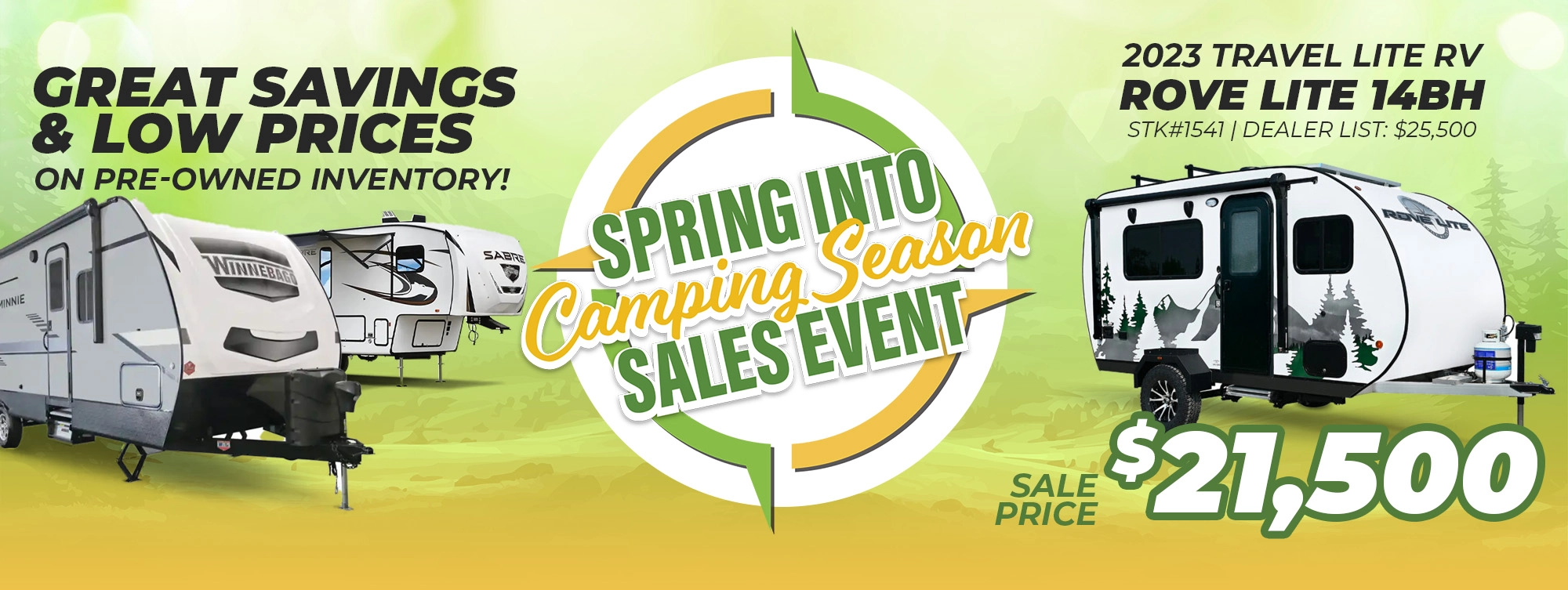 Lerch RV's Spring Into Camping Season Sales Event