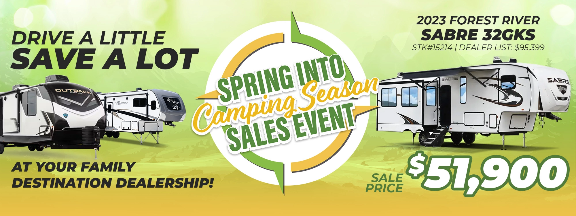 Spring Into Camping Season Sales Event at Lerch RV